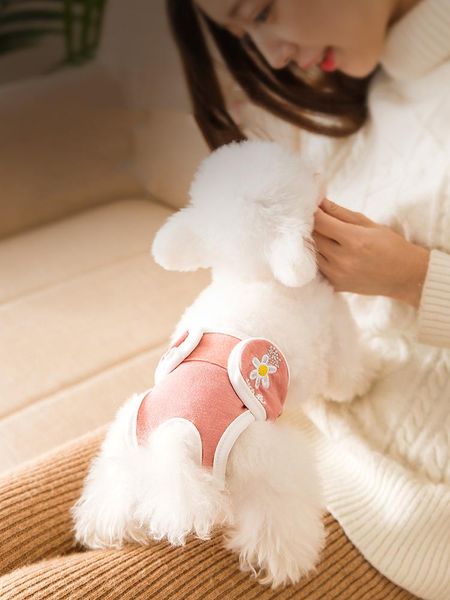 

small dog diaper physiological pants sanitary washable female dog panties shorts underwear briefs for diaper cat pet panties