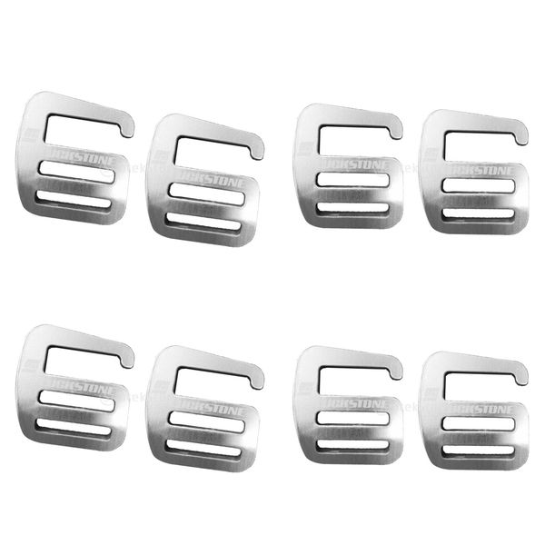 

8pc металл g крюк лямки застежка strong quick release пряжка аксессуары 55x40x4mm