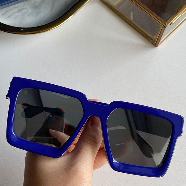 

96006 new fashion sunglasses millionaire square color frame summer colorful outdoor vintage decorative glasses without c, White;black