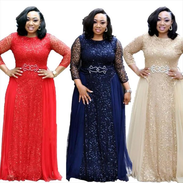 

large size woman party birthday dress hollow out long lace dresses office lady prom sequin dress vestido wholesale dropshipping, Black;gray