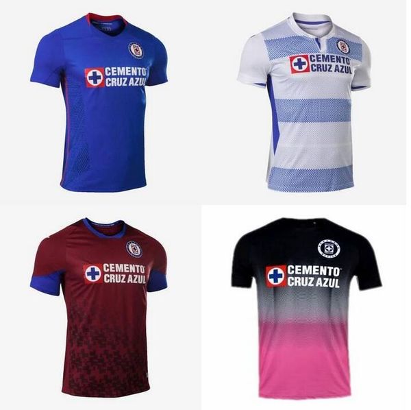 

thai mx 20 21 club cruz azul soccer jerseys commemorative edition futbol club aguilar caraglio montoya mendez caute football shirts, Black;yellow