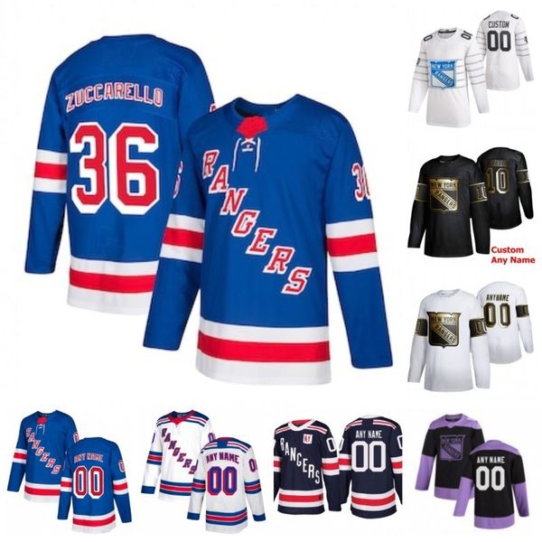 

custom mats zuccarello kaapo kakko kevin shattenkirk ryan mcdonagh adam fox alexandar georgiev anthony deangelo 2020 hockey jerseys stitched, Black;red