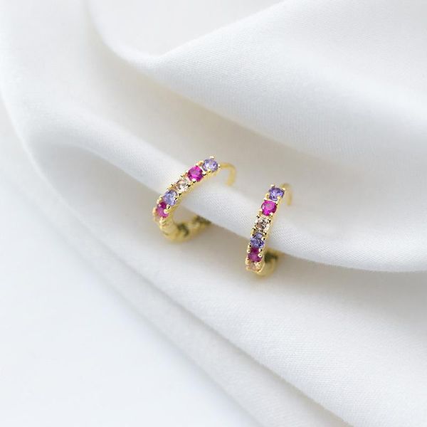 

modian 925 sterling silver gold color geometric hoop earring for women luxury wedding engagement statement jewelry, Golden;silver