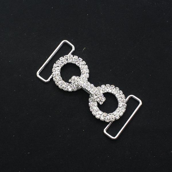 

zmasey новые 1шт 30 * 80мм бикини пряжки аксессуары для волос купальники соединение декоративные алмазная цепи кристалл бодибилдинг sexy wmt, Black