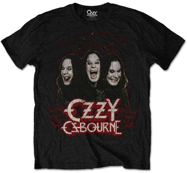 

ozzy osbourne crows &amp bars t-shirt - new &amp official sport hooded sweatshirt hoodie