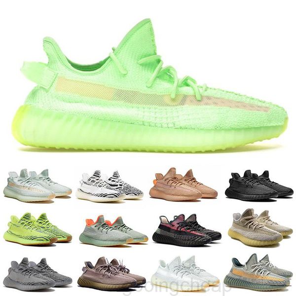 

2020 kanye west men women casual shoes zebra cinder tail light reflective abez linen mens trainers sneakers j4-d, Black