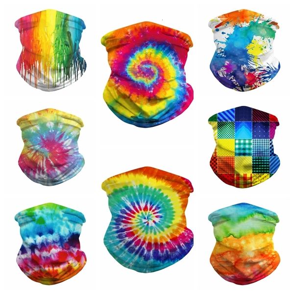 

factory tie-dye face 3d digital printing magic cycling scarf turban headscarf dustproof outdoor sports headband festival p1k1l