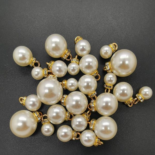 

new 8/10/12/14/16mm acrylic pearl pendant beads charm earrings ornaments jewelry making new 8/10/12 bbyypk, Black