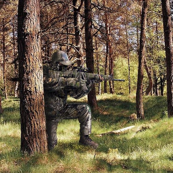 

hunting sets autumn winter warm clothes bird watching fishing cloth outdoor bionic camo ghillie suit sniper camouflage