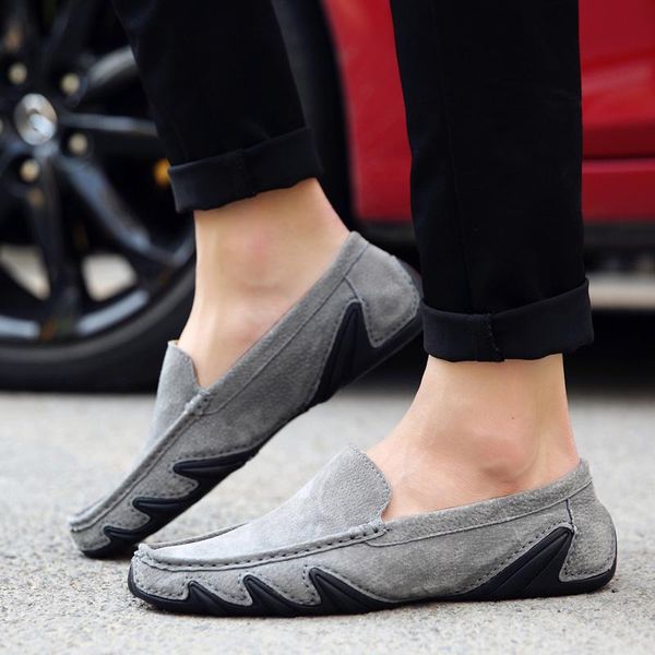 

люди вскользь бездельников luxury лоферы мужчины loafer из натуральной кожи высокого качества плоский дизайнерские вождения обувь мужчины мо, Black