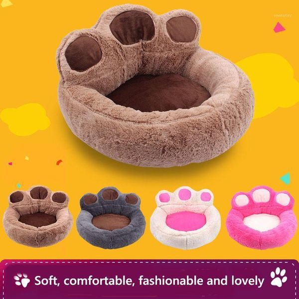 

kennels & pens 2021 washable pet dog bed long plush super soft kennel fleece nest cat baskets mat autumn winter waterproof kennel1