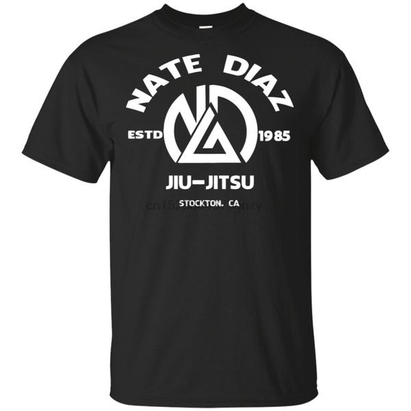 

nate diaz jiu jitsu stockton asphalt black for men short sleeved hoodie designers t shirts sweatshirt