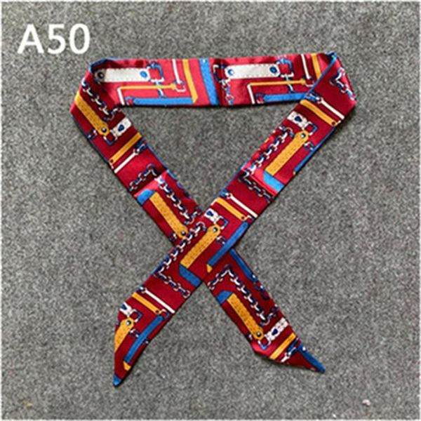 

2 новых женские мода ленты шелковый шарф сумка ручка точек дизайн декоргированные волосы полоса маленькая шейка длинные шарфы sqcqgj dh_sell, Blue;gray