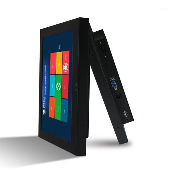 

monitors 10, 12, 15, 17, 19, 21 inch waterproof embedded capacitive industrial no touch screen panel1