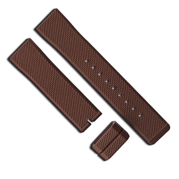 

accsori monochrome rubber with waterproof fashion personality smart watch wristband fine lattice silicone strap