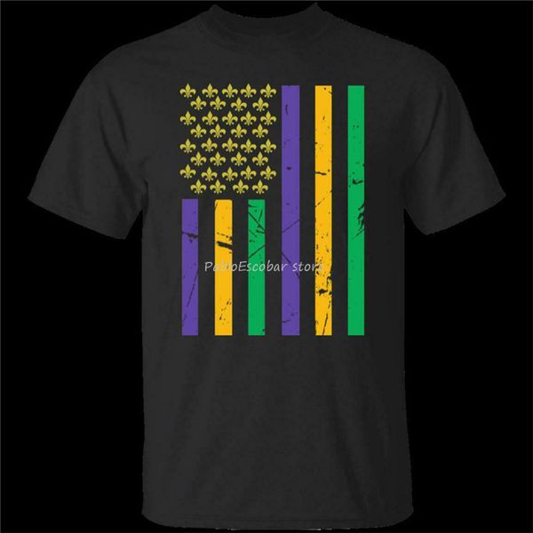 

us mardi gras flag celebration black navy for men & colorful men summer brand s hoodie designers t shirts sweatshirt