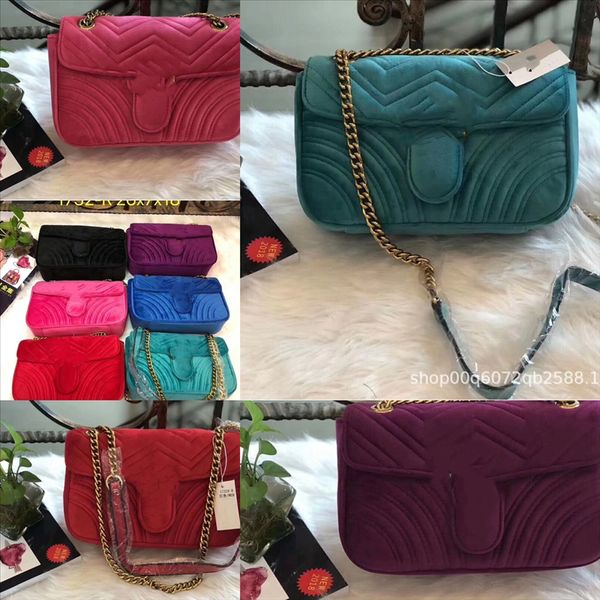 

tbi8d newset handbag chain bag lady bags chain brand handbag women plaid dener classic real leather purse crossbody shoulder, Black;red