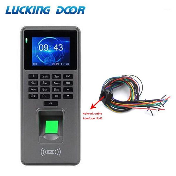 

2.4inch tcp ip/usb fingerprint time attendance recorder employee with rfid keypad fingerprint access control system1