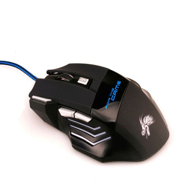 

7-button colorful game computer backlight pelectric usb wired mouse