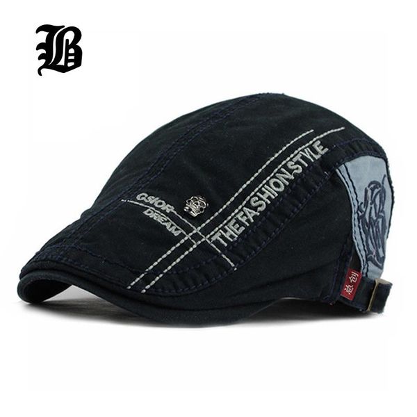 

flb] fashion spring autumn skull beret buckle flat caps vintage solid warmer berets leisure boinas hat for womens mens, Blue;gray