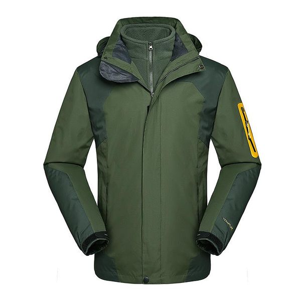 

outdoor jackets&hoodies products couples men's assault jacket women's team customizable warm two-piece set skiing mountaineering, Blue;black