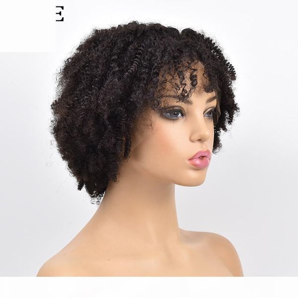 

curly wig 13x6 lace front human hair wig for women pre plucked with baby hair remy human hair wig natural hairline, Black