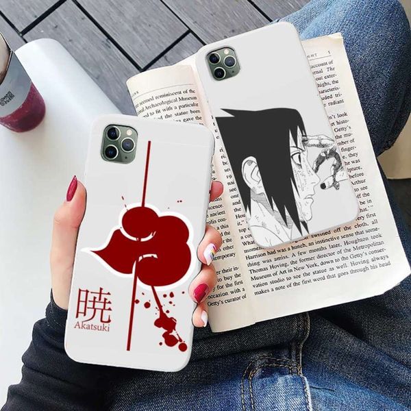 

naruto uchiha itachi kakashi animated mobile phone shell white caramel vip 6 7 8 11 12 s mini pro x