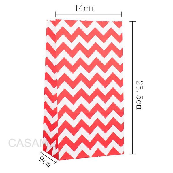 

крафт-бумага popcorn сумка волнистые stripes коробка конфет упаковка для подарков сумки печатные бумаги лечить сумки свадьба день рождения д