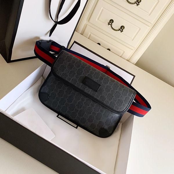 

new fashion bags waist bags women handbags classic brand men's waist bags mens famous genuine leather handbags with box