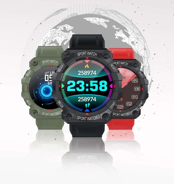 

new fd68 smart watch bluetooth waterproof positioning multifunctional oxygen monitoring alarm clock sports bracelet