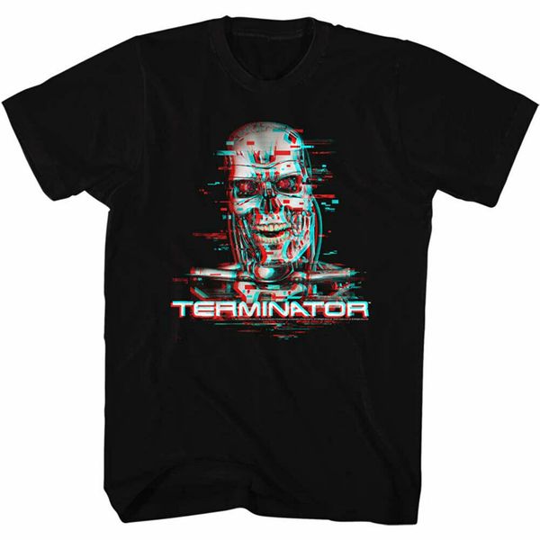 

terminator men's glitch slim fit t-shirt xx-large black 190455052737 light tee shirt sport hooded sweatshirt hoodie