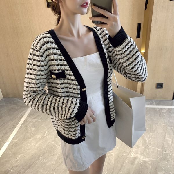 

zhrwk long t-shirt early autumn coat sweatert-shirt sweaterwomen wear cardigan small 2020 ice silk white short sweater women's fragrant, White;black