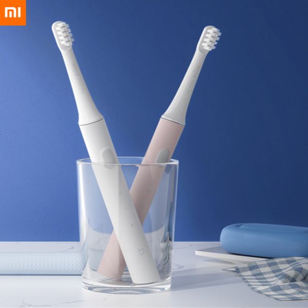 

in stock,original xiaomi mijia t100 smart electric toothbrush machine 46g two-speed cleaning mode xiomi mi home toothbrush fy8147