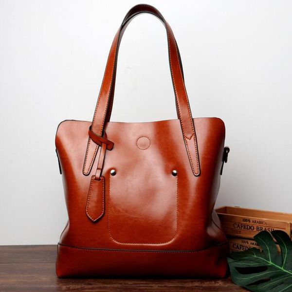 

wiliamganu shoulder bags for women messenger bags genuine leather retro fashion new bucket luxury handbags women designer