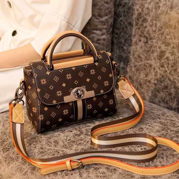 

bags 2020 new all-match shoulder messenger bag niche design small square bag ladies purse and handbags sac a main