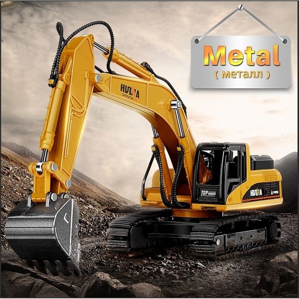 

dodoelephant 1:50 alloy excavator truck car autotruck breaking hammer vehicles model diecast for boys toy gift kid excavator toy y200109