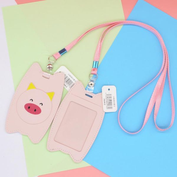 

id карты держатель kawaii смазливая для student дети животных кожа имя tag id карты fashionmia bbytns продажа xmh_home