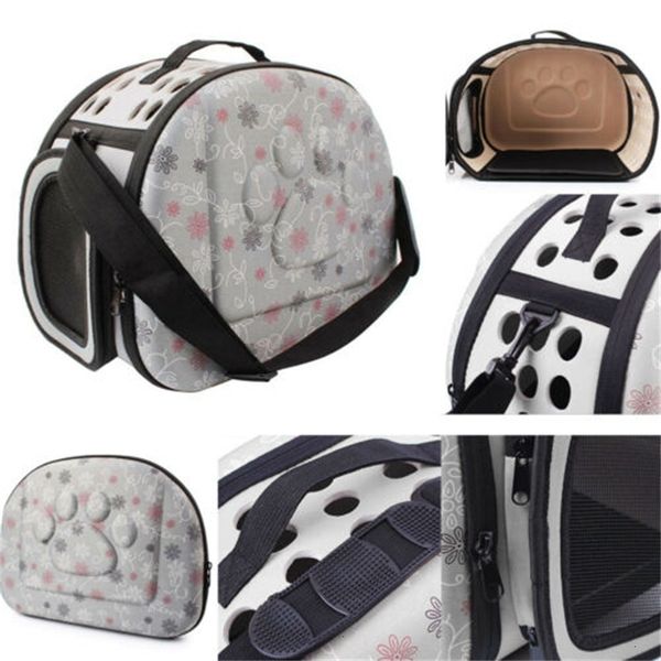 

Dog Carrier Foldable Carrying Shoulder Bag Puppy Kitten Outdoor Travel Sling Flower Fashion Pet Handbags