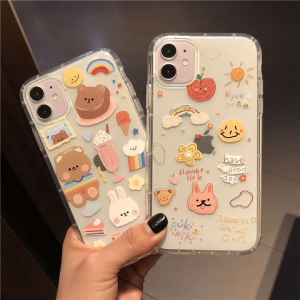 

xs hanfeng 11promaxx bear xr map mobile phone 8plus / 7p soft shell se