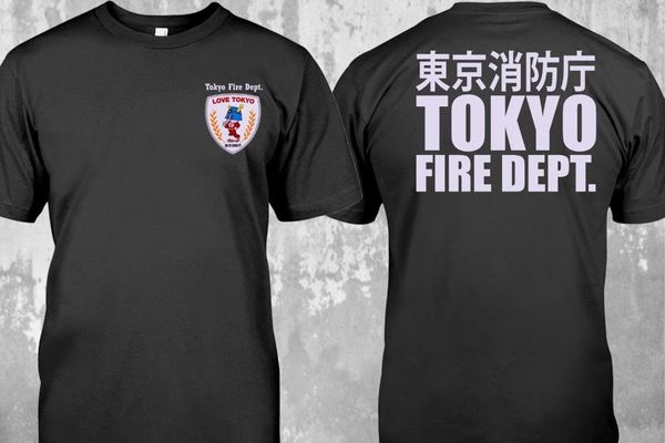 

new tokyo fire department fire fighter firearm japan logo custom fashion harajuku funny casual printed sweatshirt hoodie t shirt