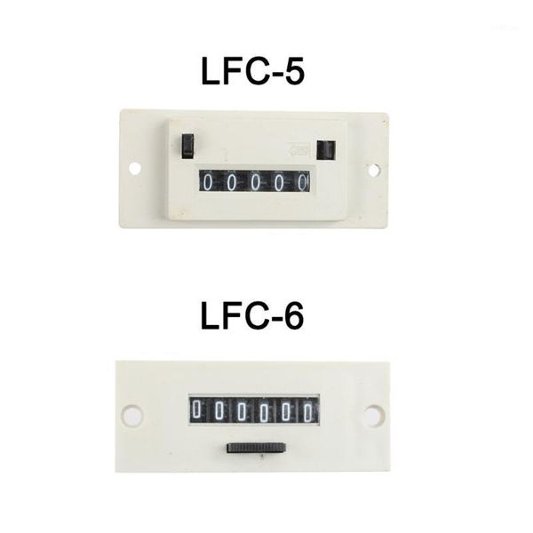 

1pcs ac 220v ac 110v dc 24v dc 12v csk5-nkw 5 digits industrial counter mechanical electromagnetic counter1