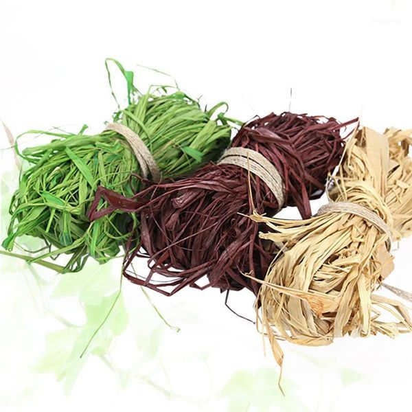 

3pcs safe decorative grass filling rope ornament cords gift packing thread1