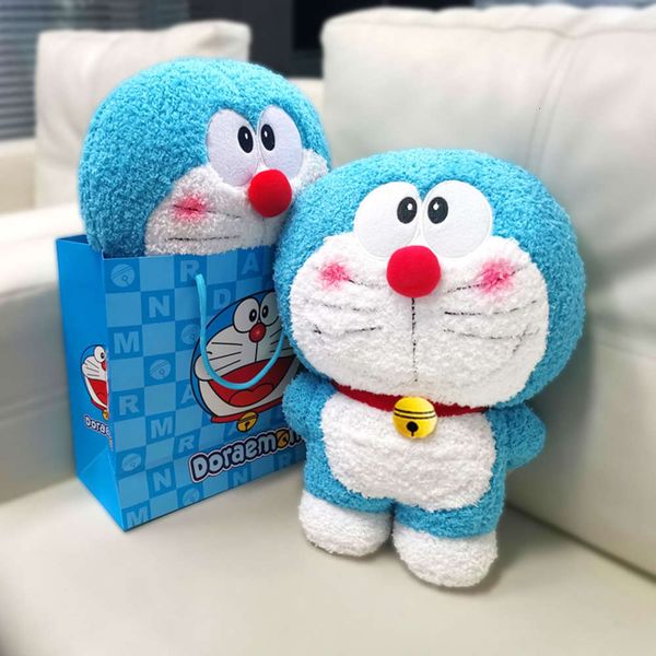 

a doraemon original machine plush toy dingdang cat children's creative gift