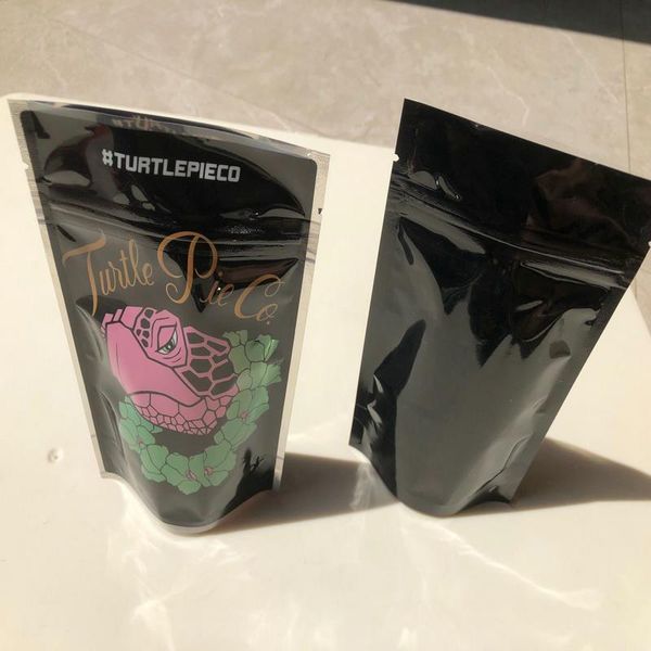 

сумки turtle pie resealable zipper хранение печенье california sf восьмой 3.5-7g майларовых сумок защита от детей касания кожи runtz упаковк