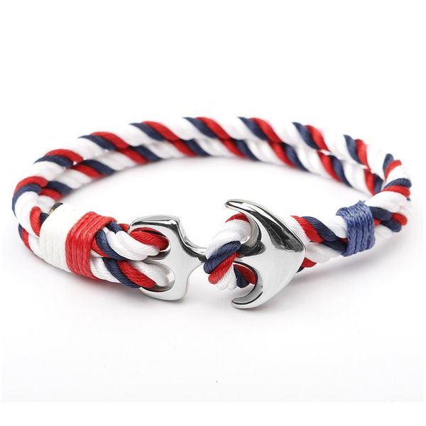 

junwei stainless steel bracelet anchor woven bracelet simple men's bracelet junwei s qylspx