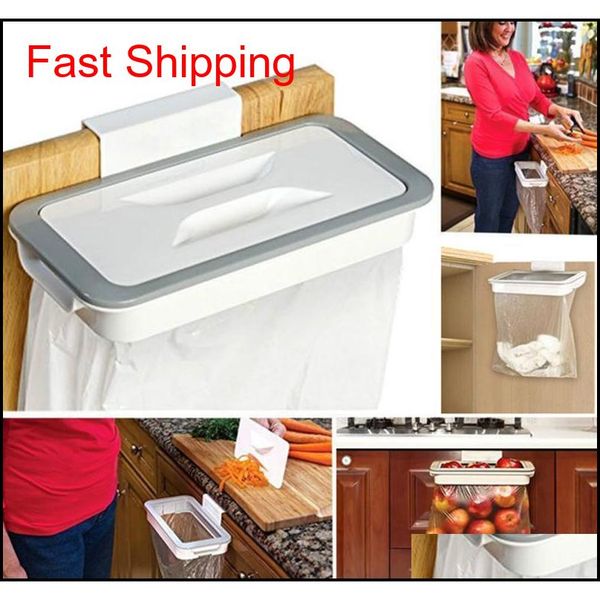 

kitchen accessories trash bag storage rack cupboard kitchen bathroom hanging holders trash toys supplies food c jllgxy xmh_home