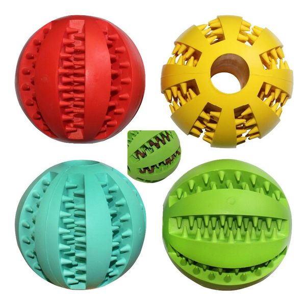 

tooth cleaning of for toy pet toys interactive dog chew rubber extra tough ball funny elasticity food qylyhe mywjqq