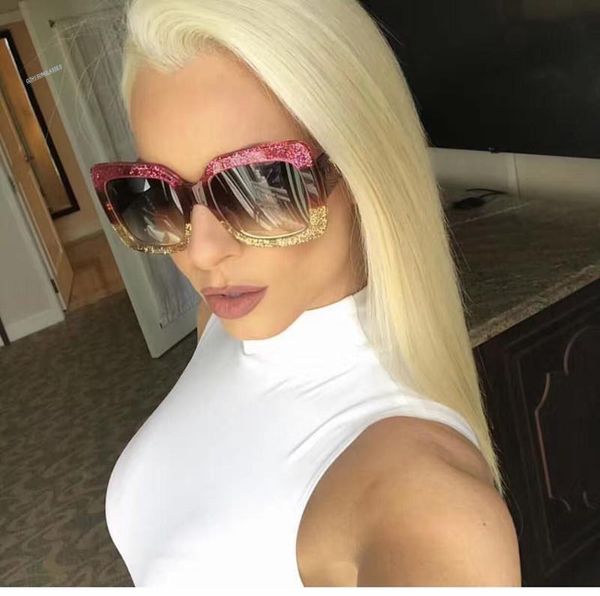 

glasses sunglasses stylish fashion woman pearl ornamental glasses myopic optica glass model 4 color optional with box, White;black