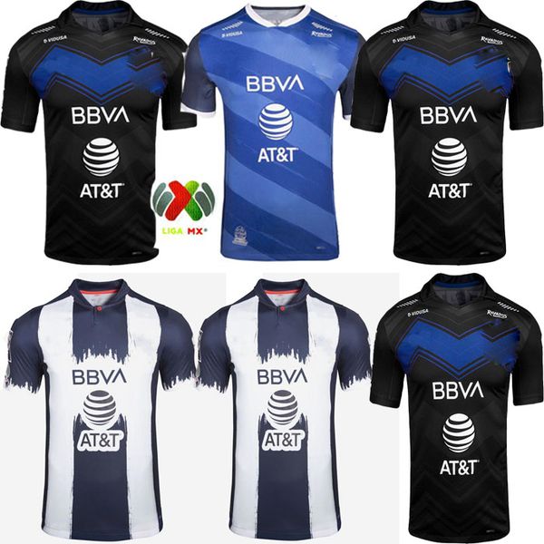 

2021 rayados monterrey soccer jersey 2020 2021 football shirt monterrey 75th anniversary thailand quality uniform, Black