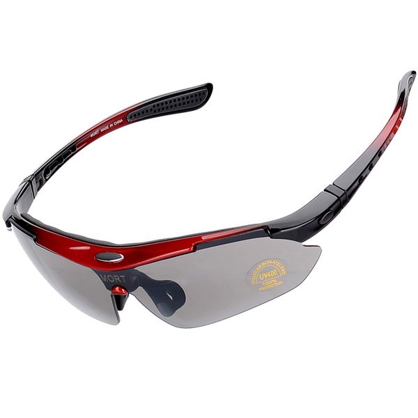 

hiking eyewear men sunglasses hd polarized glasses lens case outdoor sport trekking fishing climbing mountaineering, White;black